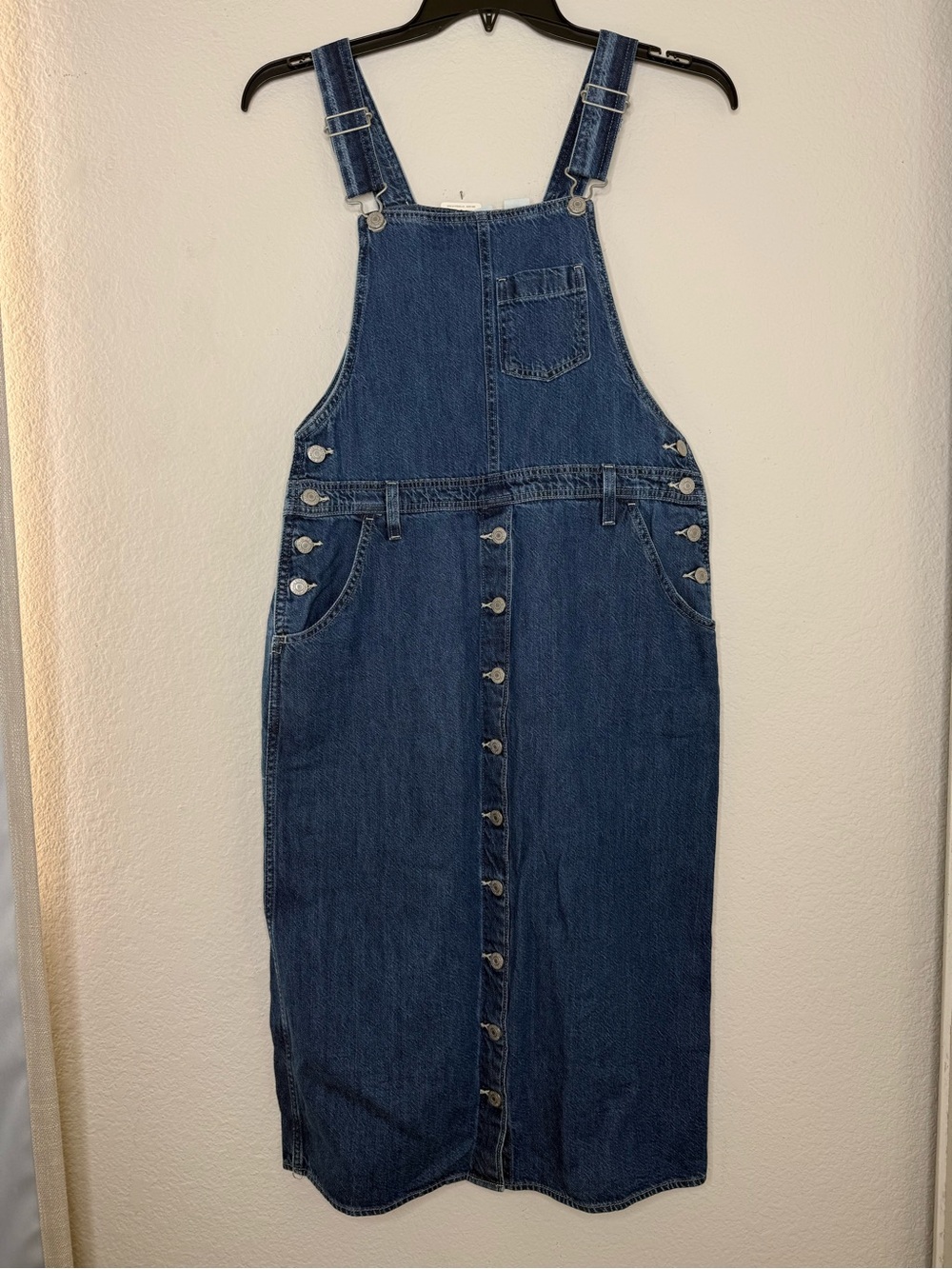 Levi's Women’s Tico Jumper Dres | Denim Blue Size Small - Picture 2 of 11